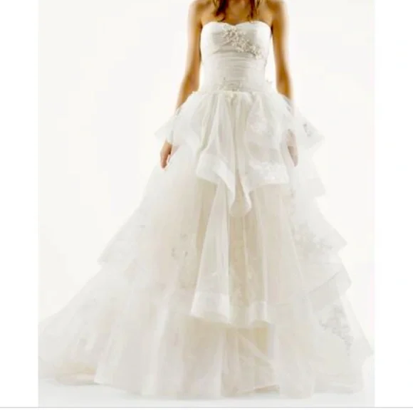 vera wang wedding dress price Vera Wang: Elwine – Camellia Wedding Gown | Bridal Store main image 1
